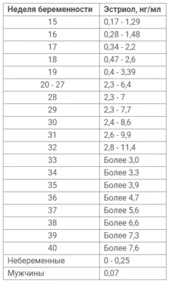 Вільний естріол при вагітності: норма та ключові показники