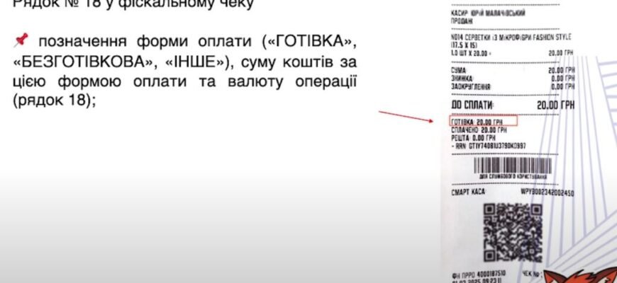 Зміни у фіскальному чеку 2025: що потрібно знати підприємцям?