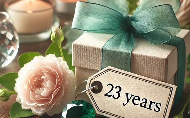 23-річниця весілля: ідеї святкування та подарунки на бірюзове свято