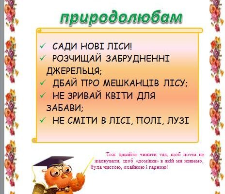 Чому важливо берегти природу: роздуми школяра для 6 класу