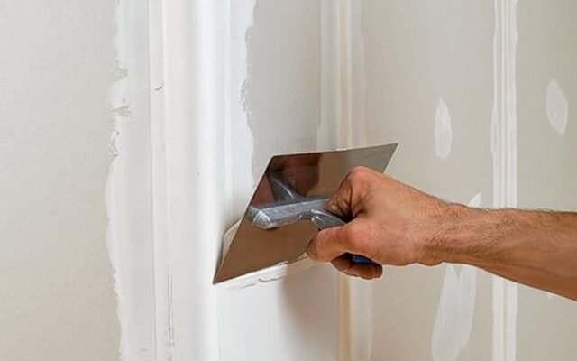 Як шпаклювати гіпсокартон під фарбування - покрокові ілюстровані ...
