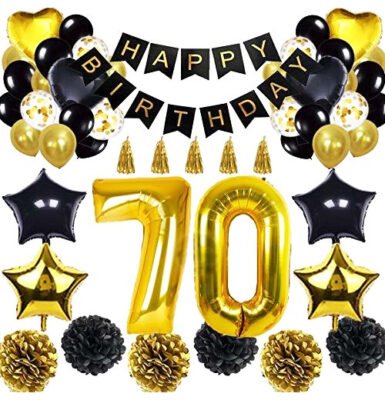 Ідеї для святкування 70-річного ювілею: Особливий день для жінки