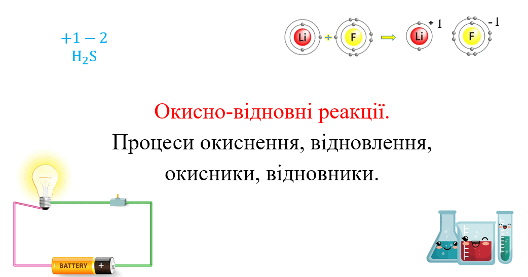 Окисні та відновні властивості неметалів