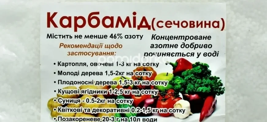Оптимальна доза карбаміду: скільки додати на 10 л води для пшениці