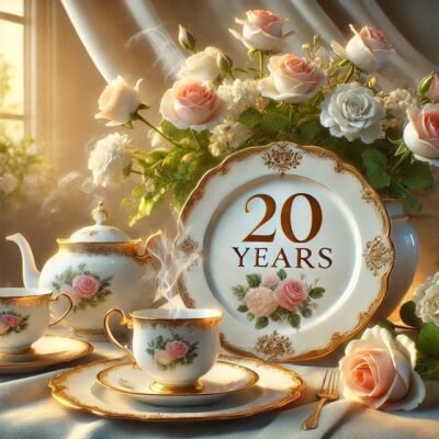 Порцелянове весілля: ідеї та зображення для святкування 20 років