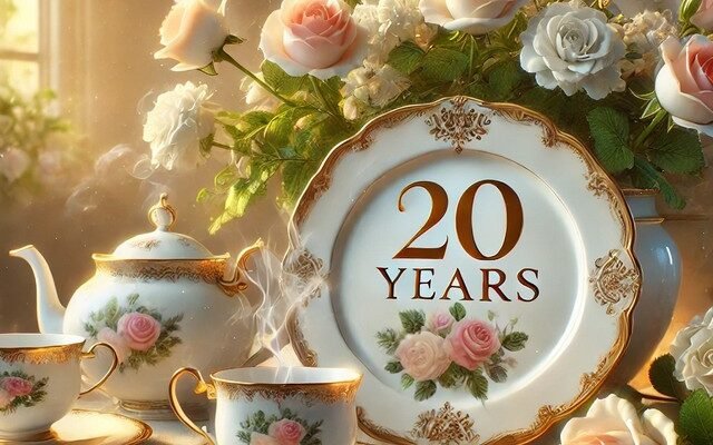 Порцелянове весілля: ідеї та зображення для святкування 20 років