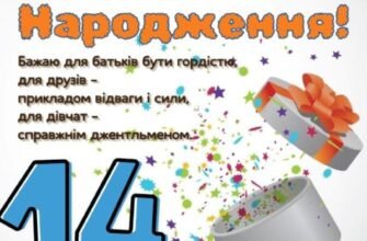 Прикольні привітання з 14-річчям для хлопця: ідеї та поради