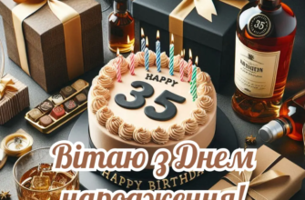 Прикольні привітання з ювілеєм 35 років для чоловіка: ідеї та поради