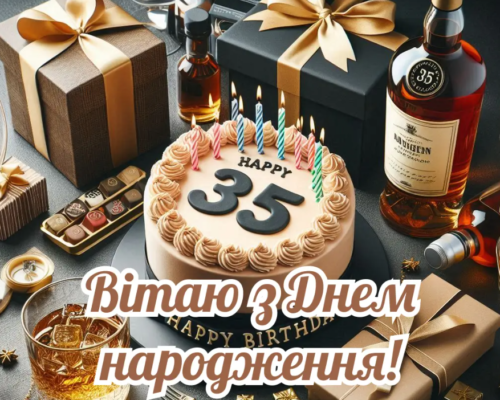 Прикольні привітання з ювілеєм 35 років для чоловіка: ідеї та поради