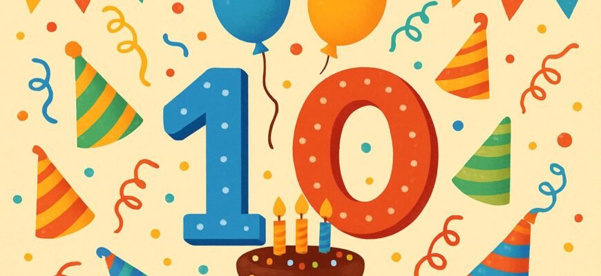 Привітання з 10-річчям дівчинці: ідеї для незабутнього дня народження
