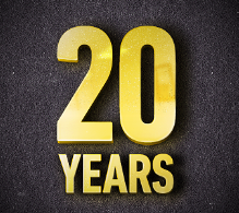 Прикольні привітання з 20-річчям