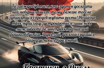 Привітання з 30-річчям: найкращі слова для брата в його день народження