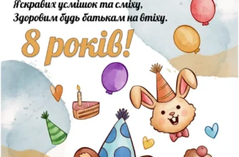 Привітання з днем народження для хлопчика 8 років: веселі побажання