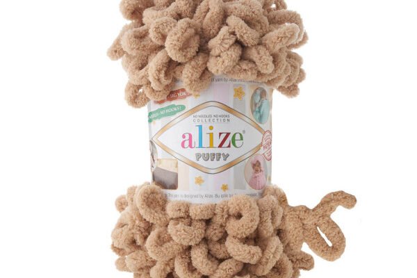 Скільки мотків пряжі Alize Puffy потрібно для в’язання пледа?