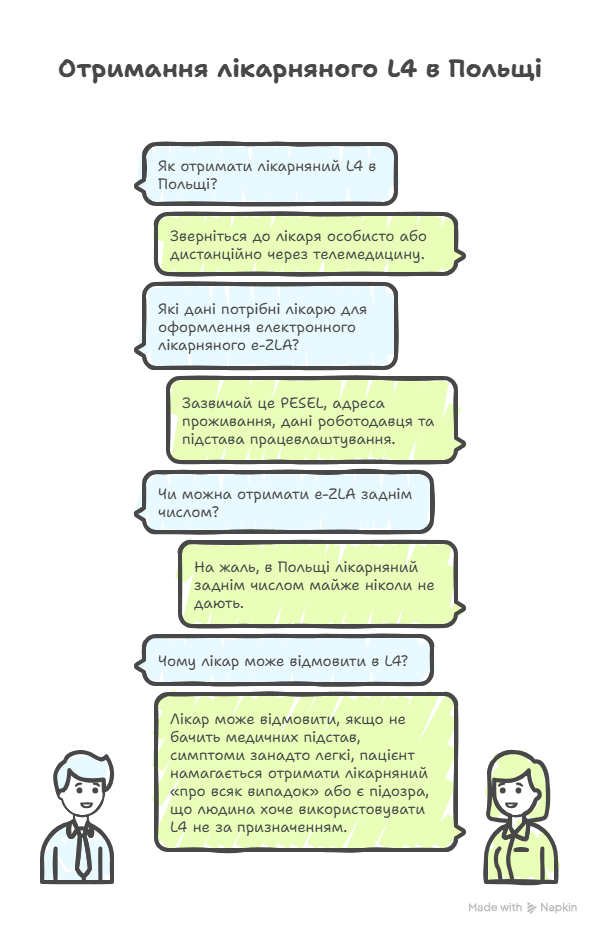 Лікарняний - Як оформити або перевірити лікарняний L4 - Ukrainian ...