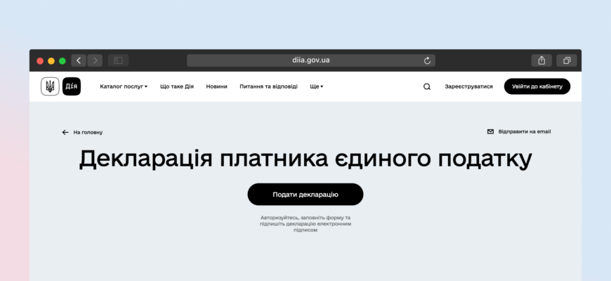 Термін подання податкової декларації ФОП 3 групи: важливі дати й деталі