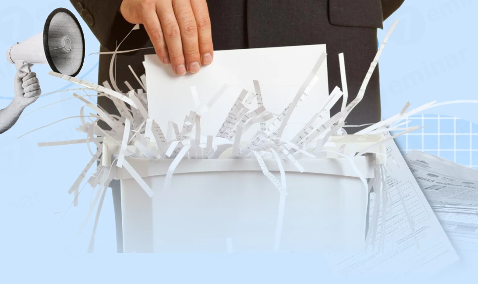 7eminar | Знищення первинних та інших документів на підприємстві