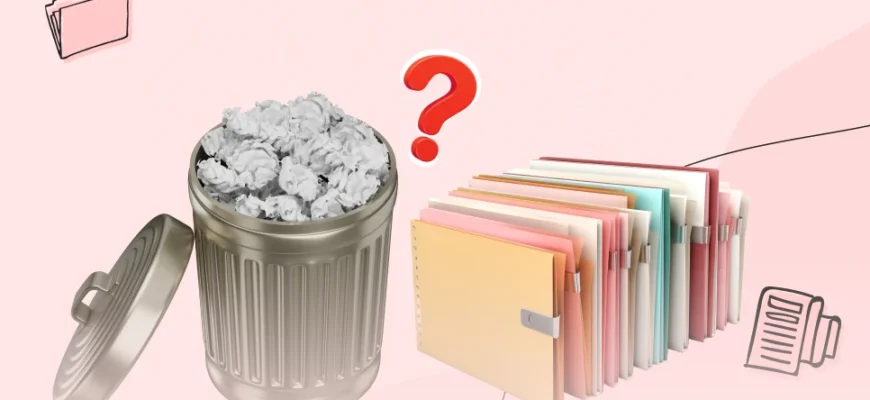 Термін зберігання документів: як довго зберігати важливі папери?