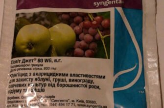 Тіовіт Джет: період очікування та ефективність препарату для садівників