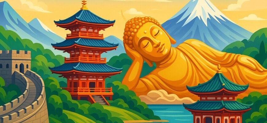 Цікаві факти про Азію: історія, культура та природа континенту Цікаві факти про Азію: історія, культура та природа континенту