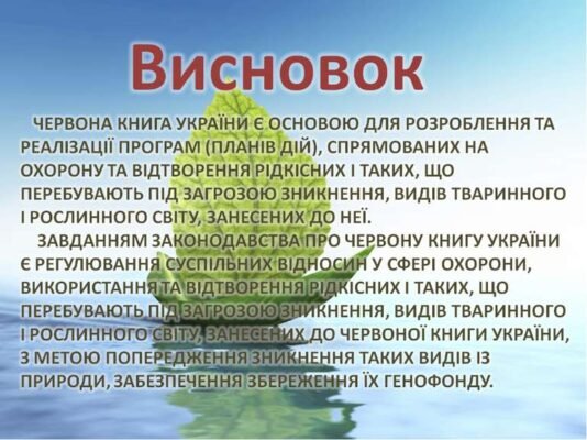 Цікаві факти про Червону книгу України: рідкісні види та їх збереження Цікаві факти про Червону книгу України: рідкісні види та їх збереження