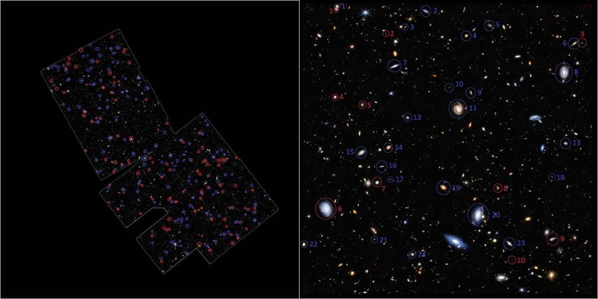 Давні галактики натякають, що Всесвіт зародився в чорній дірі ...