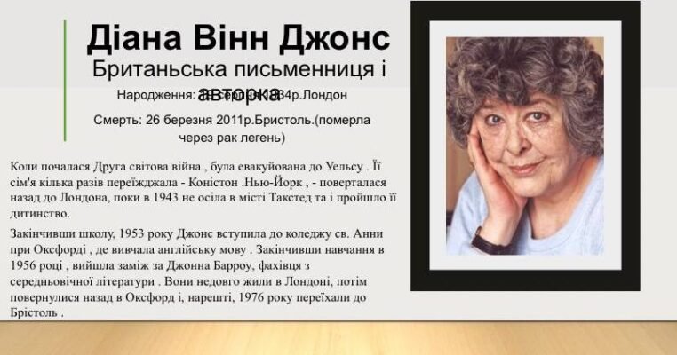 Цікаві факти про Діану Вінн Джонс: таємниці письменницького світу