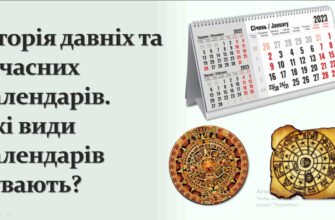Цікаві факти про календар: історія, традиції та еволюція систем днів