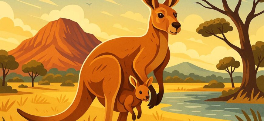 Цікаві факти про кенгуру: дізнайтеся більше про унікальних стрибунів