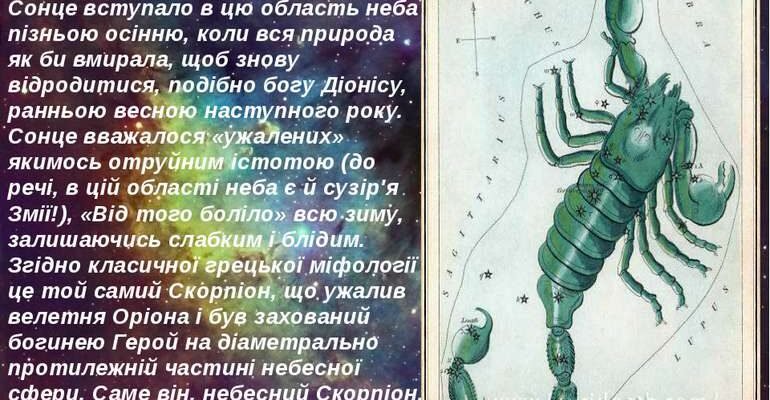 Цікаві факти про сузір’я Скорпіон: секрети нічного небосхилу