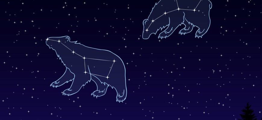Цікаві факти про сузір’я Велика Ведмедиця: історія та значення Цікаві факти про сузір’я Велика Ведмедиця: історія та значення