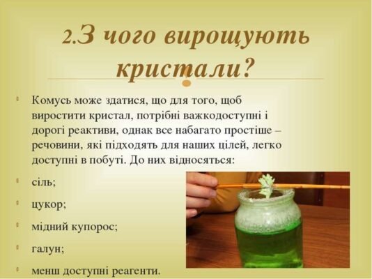 Цікаві факти про вирощування кристалів солей: дізнайтесь більше!