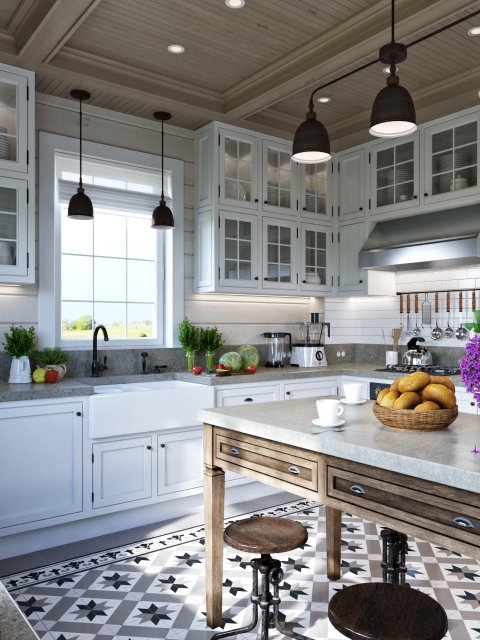 Інтер'єр кухні в стилі прованс: особливості та ідеї | БЛОГ на ...