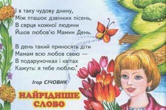 Віршики для малюків: чарівні рядки про маму від 3 до 4 років