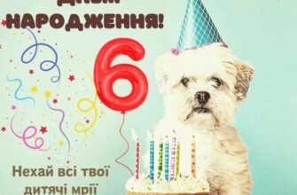 Вітання з 6-річчям: слова, що зроблять день народження особливим