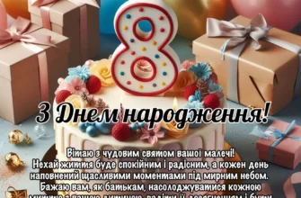 Вітання з 8-річчям: Ідеї для щасливого свята та подарунки дівчинці