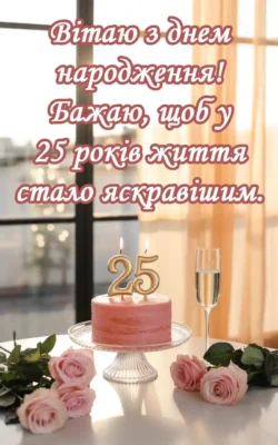 Вітаємо з 25-річчям! Ідеї подарунків та святкування для хлопця
