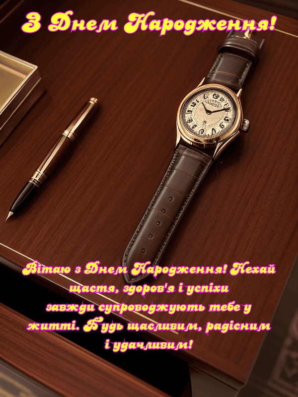 Привітання з Днем Народження похреснику (хрещенику) українською ...