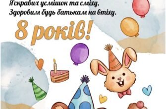 Вітаємо з 8-річчям: Як незабутньо привітати онука з Днем народження