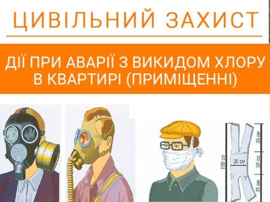 Як діяти при викиді хлору: основні рекомендації та поради захисту