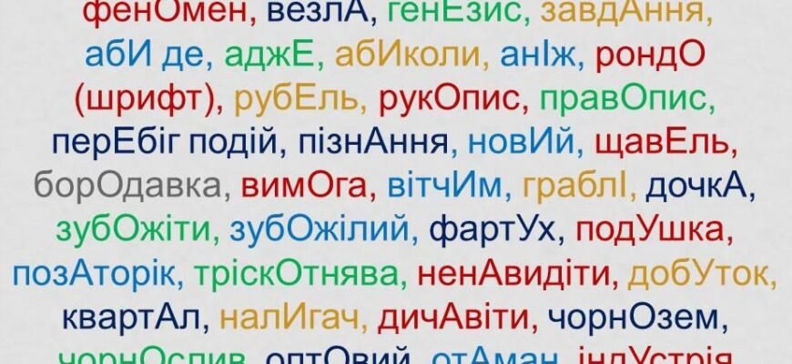 Як правильно ставити наголос у слові років: правила та поради