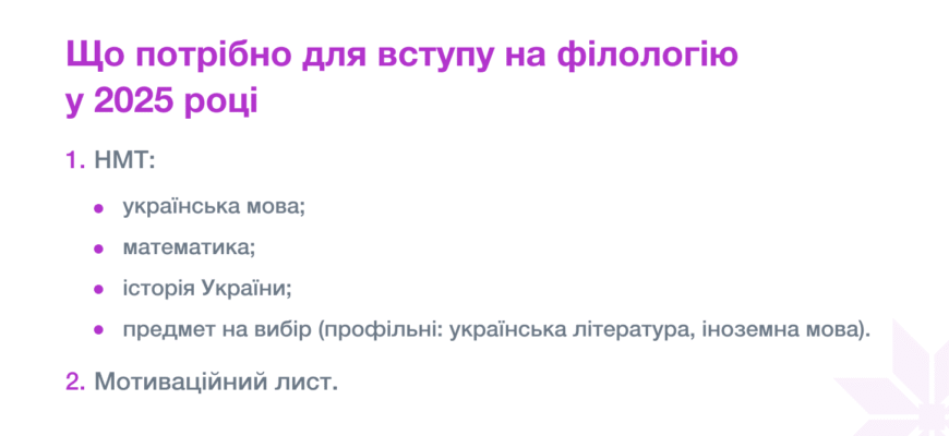 Які іспити складати для вступу на спеціальність Переклад в Україні