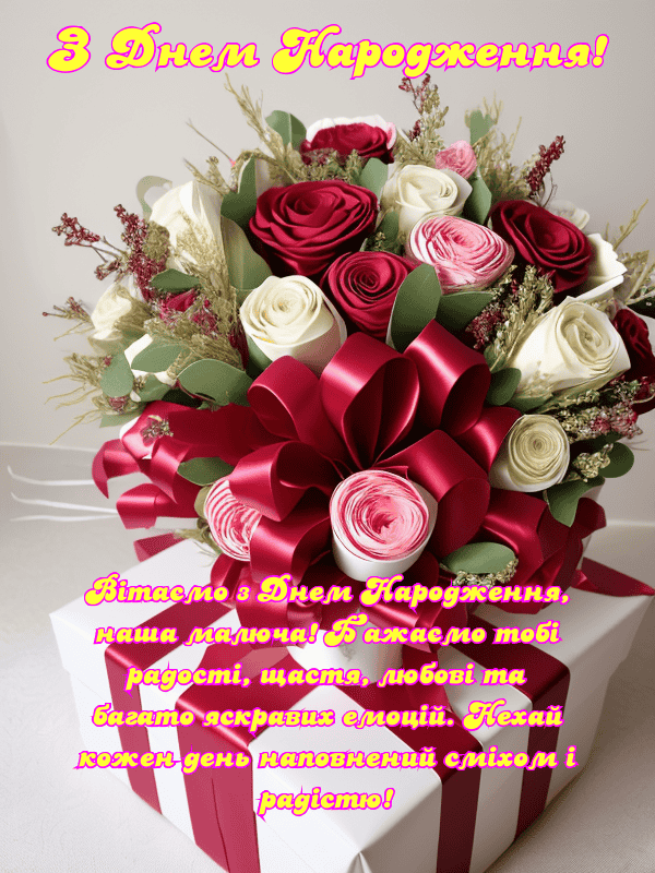 Привітання з Днем Народження дівчинці підлітку - дитячі ...