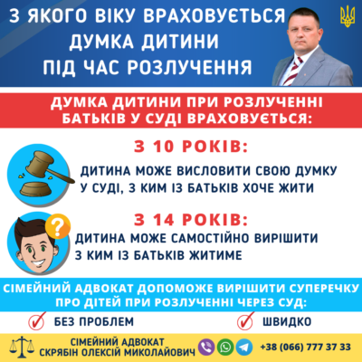 З якого віку в Україні дозволено самостійно жити окремо від батьків?
