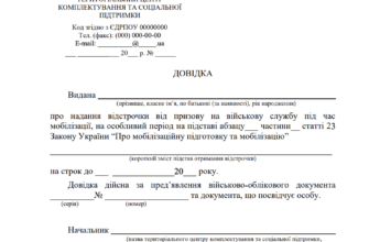 Адвокати: Юридичні рішення для відстрочки від військової мобілізації