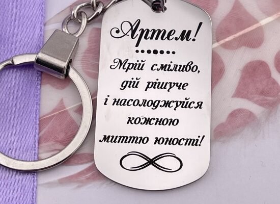 Брелок для сина від мами: символ любові та турботи у подарунку