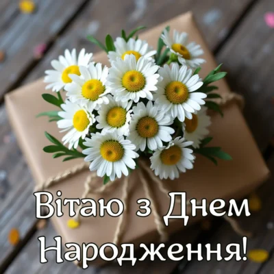 Букет ромашок: ідеальний подарунок і привітання з днем народження
