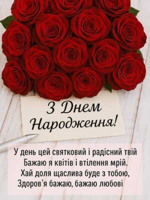 Букет з Днем Народження: Які Квіти Обрати для Святкового Настрою