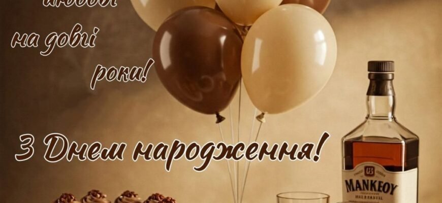 Чоловічі вітання з днем народження: ідеї для щирих та оригінальних слів