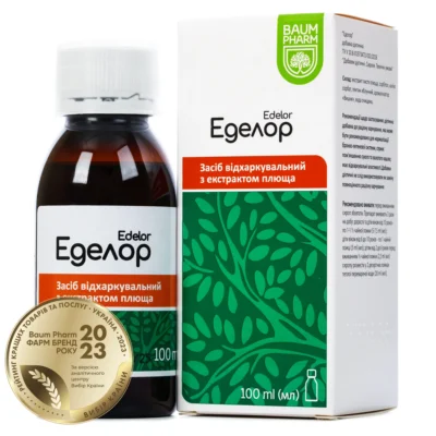 Еделор сироп: Інструкція, як користуватися для полегшення кашлю